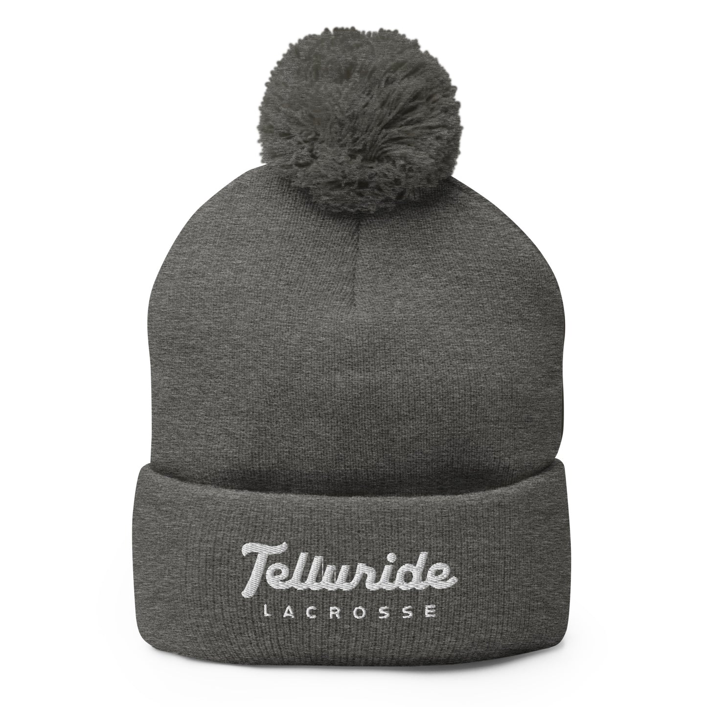 Telluride Lacrosse Pom-Pom Beanie
