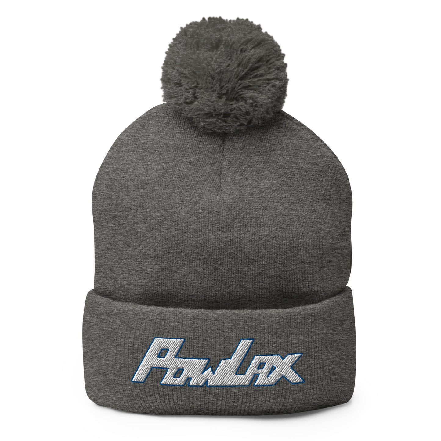 POWLAX Pom-Pom Beanie