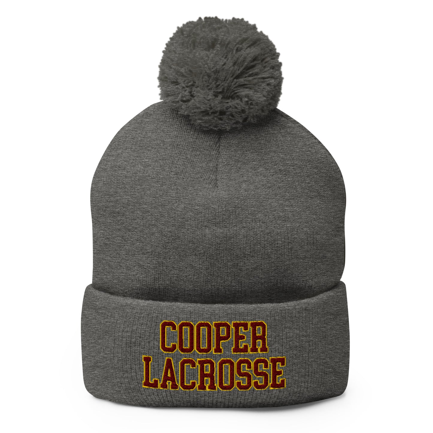 Cooper Lacrosse Pom-Pom Beanie