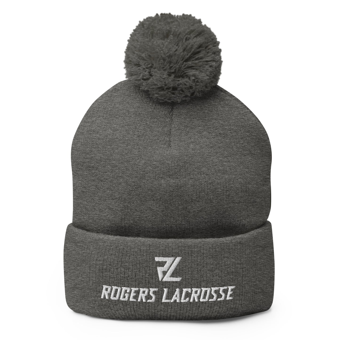 Rogers Lacrosse Pom-Pom Beanie