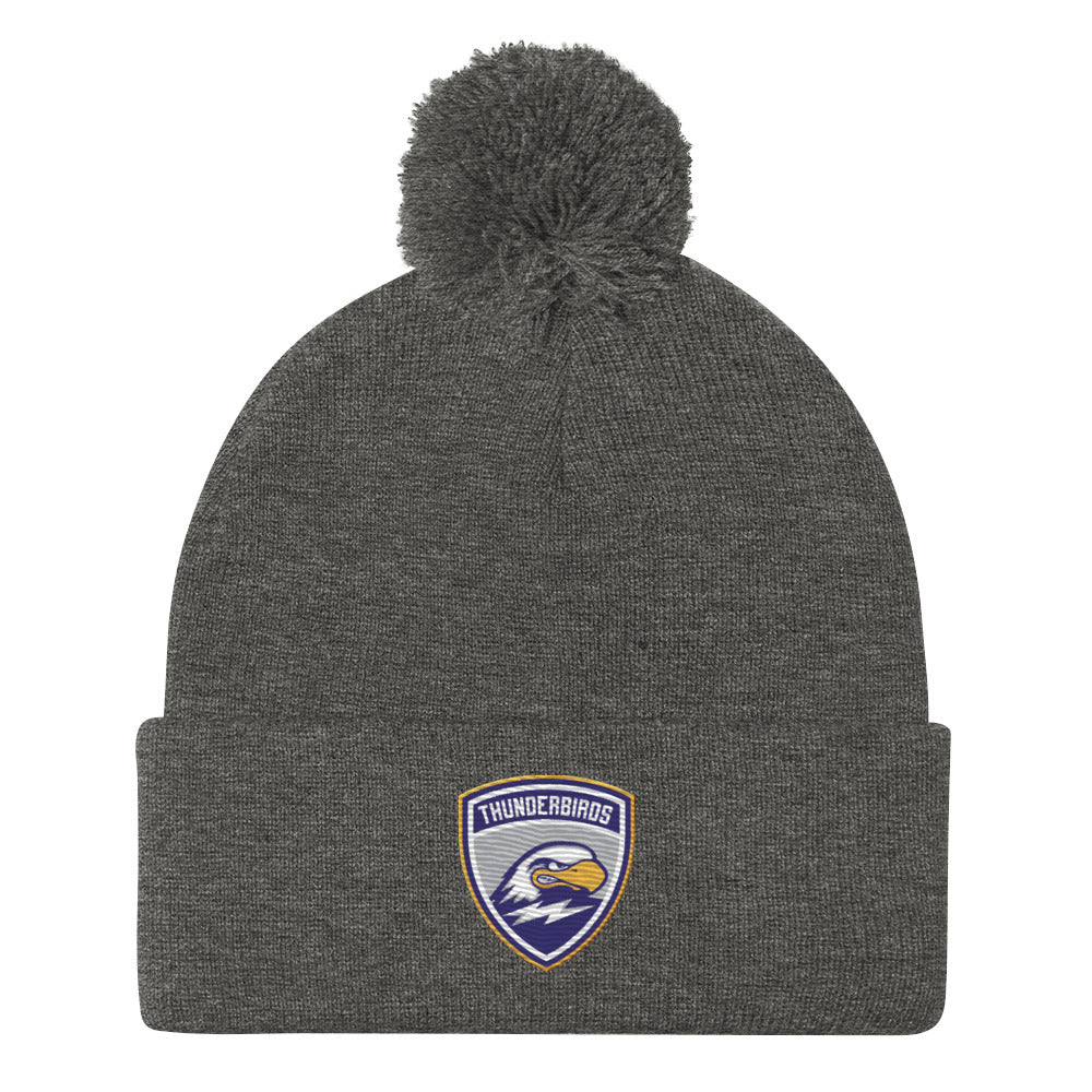 Thunderbirds Hockey Pom-Pom Beanie