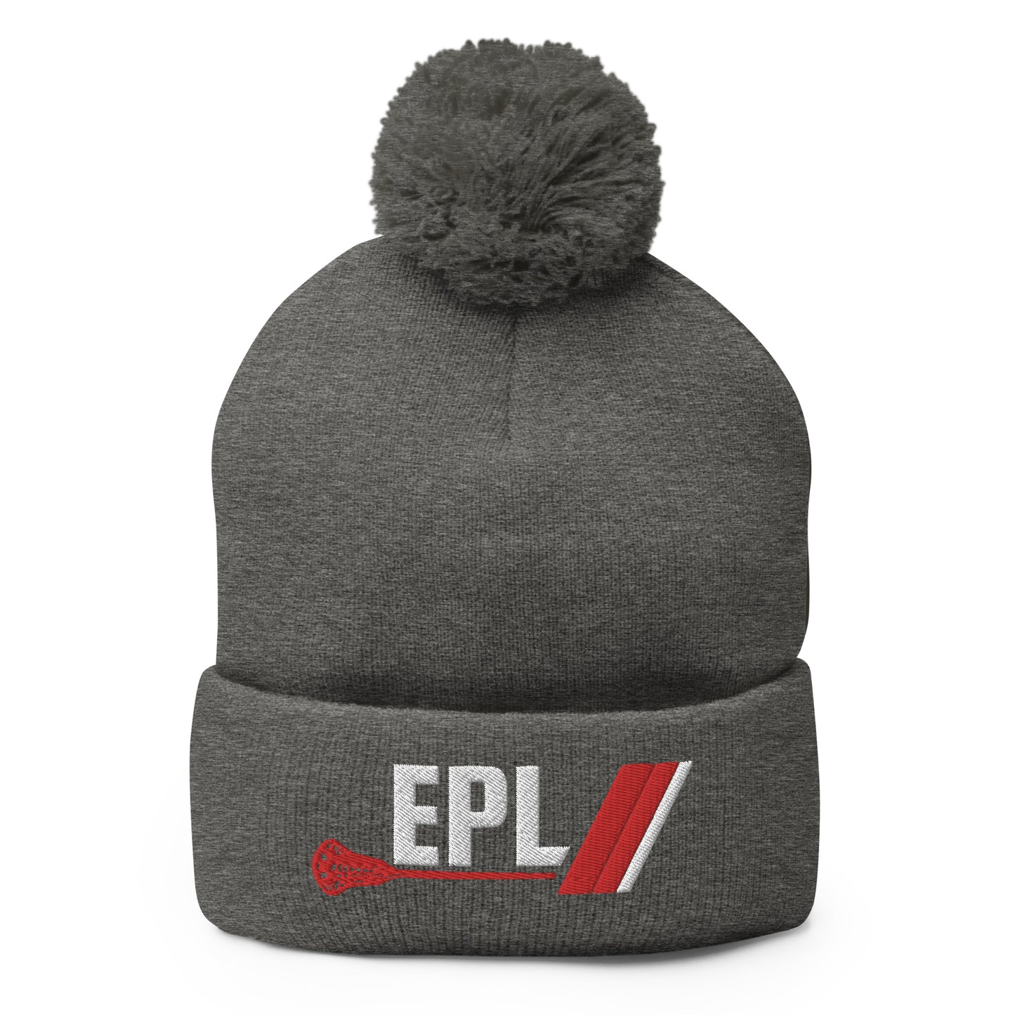 Eastside Portland Lacrosse Pom-Pom Beanie