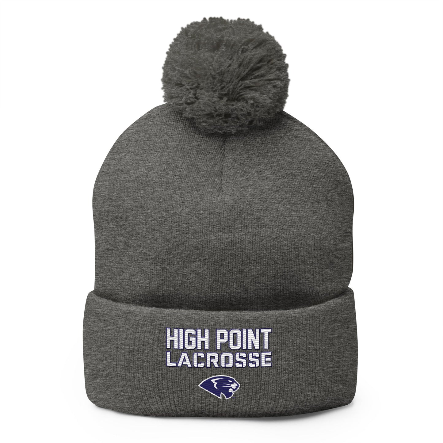 HPU Women's Lacrosse Pom-Pom Beanie