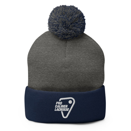 Pro Caliber Lacrosse Pom-Pom Beanie
