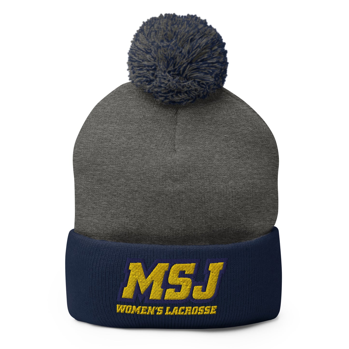 MSJ Lacrosse Pom-Pom Beanie
