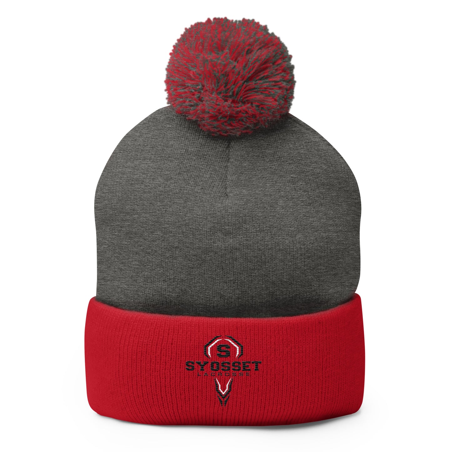 Syosset Lacrosse Pom-Pom Beanie