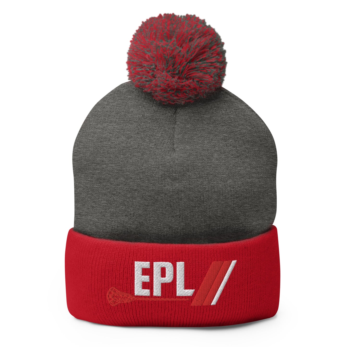 Eastside Portland Lacrosse Pom-Pom Beanie