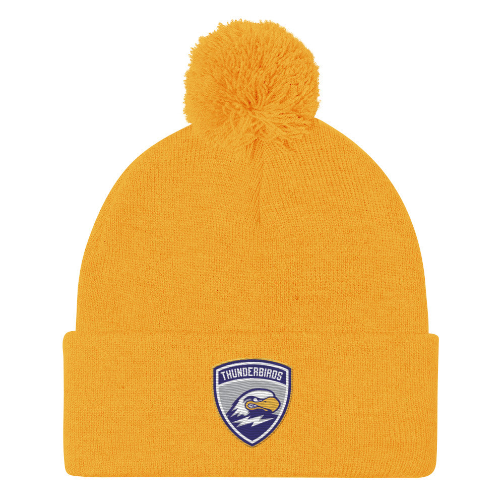 Thunderbirds Hockey Pom-Pom Beanie