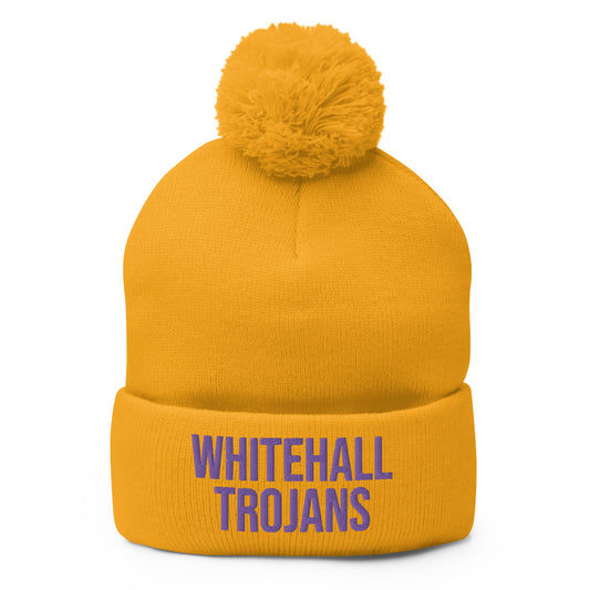 Whitehall School Pom-Pom Beanie