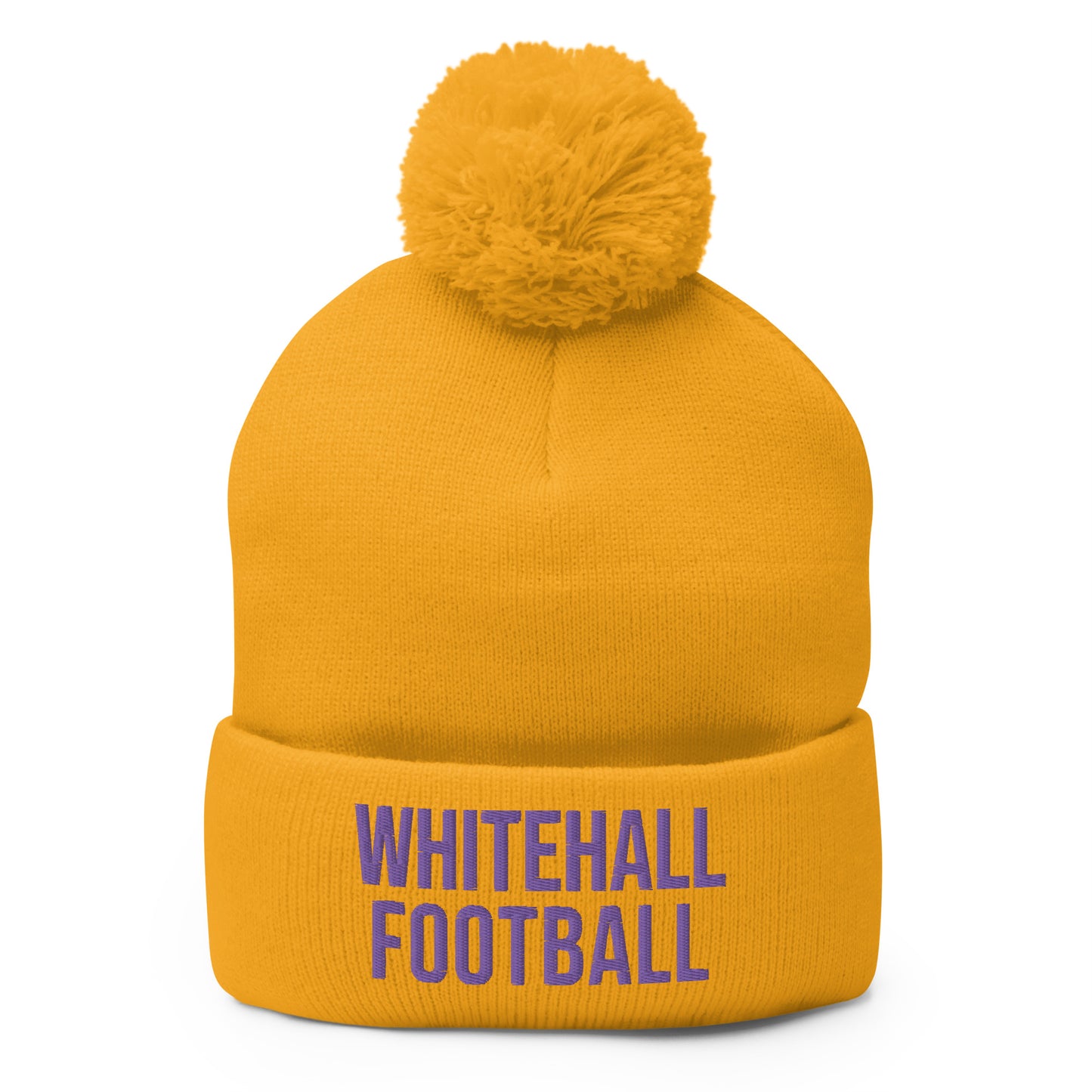 Whitehall Football Pom-Pom Beanie