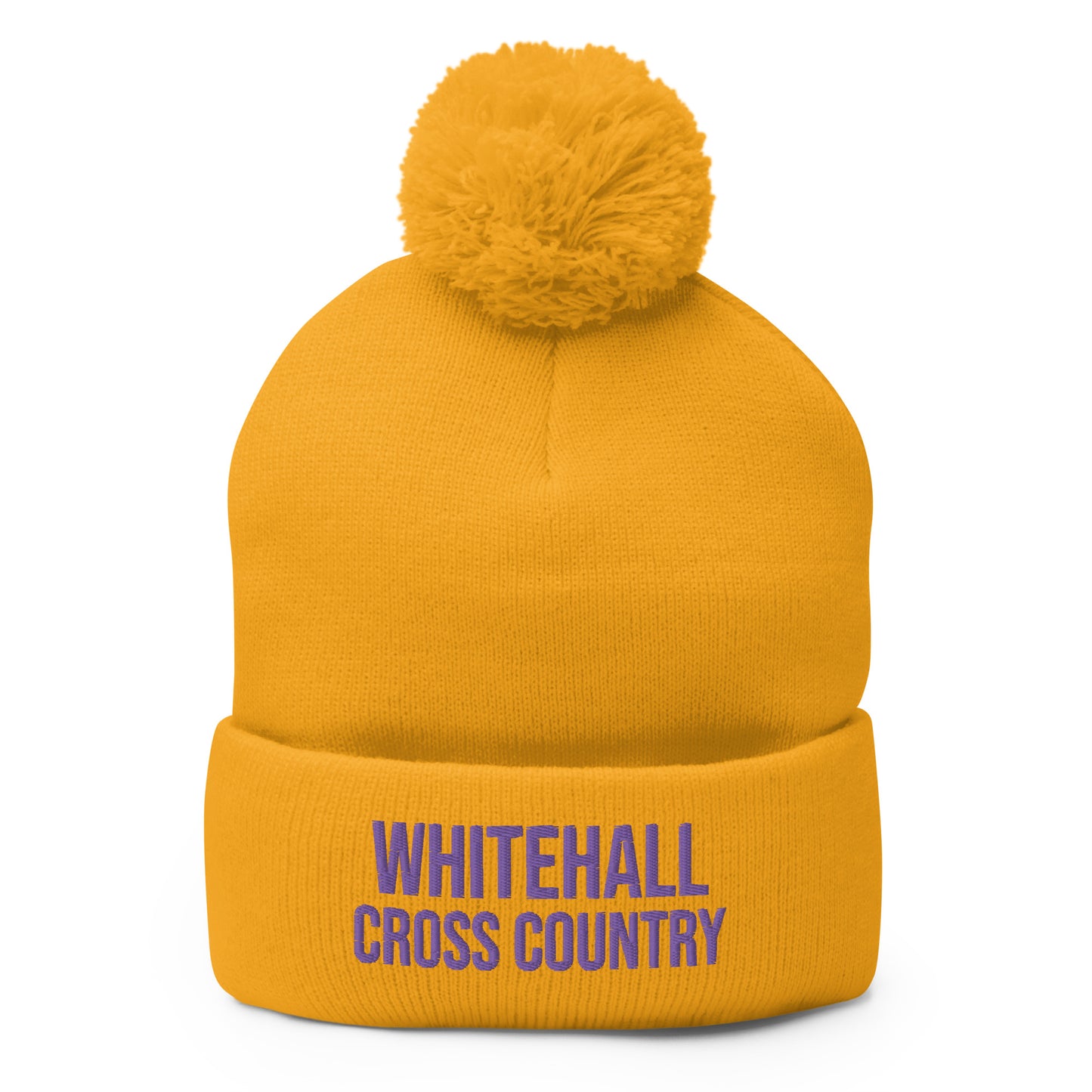 Whitehall Cross Country Pom-Pom Beanie