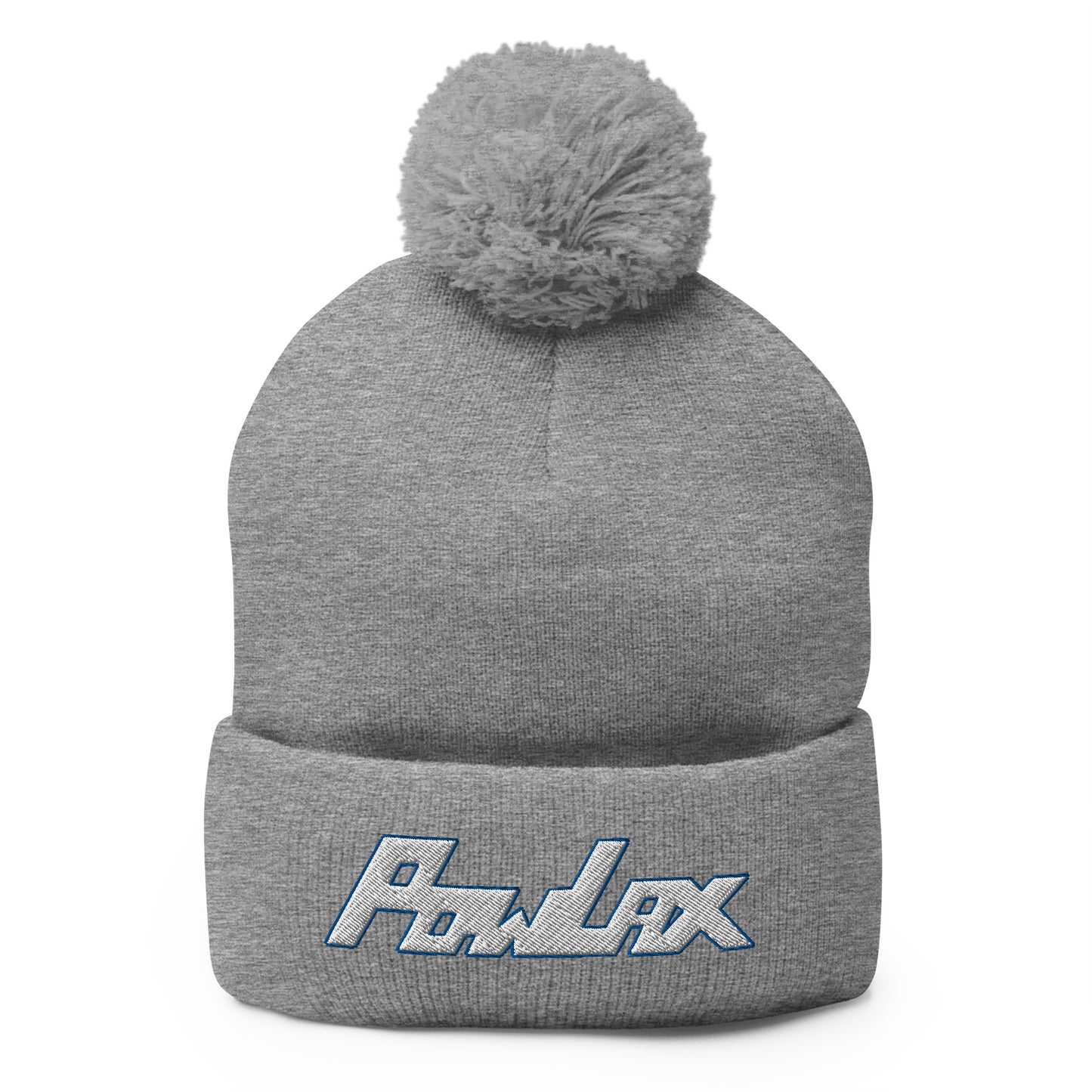 POWLAX Pom-Pom Beanie