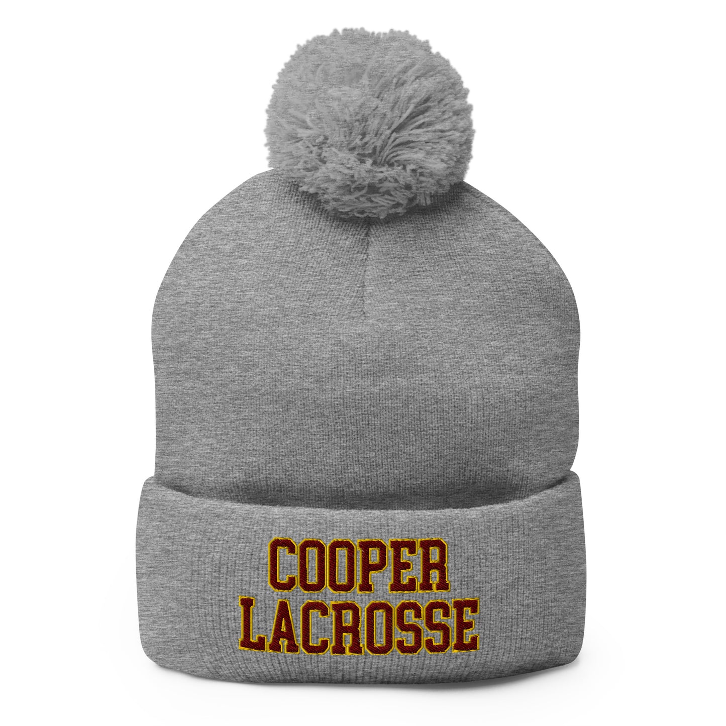 Cooper Lacrosse Pom-Pom Beanie