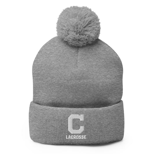 Rebel Lax Pom-Pom Beanie