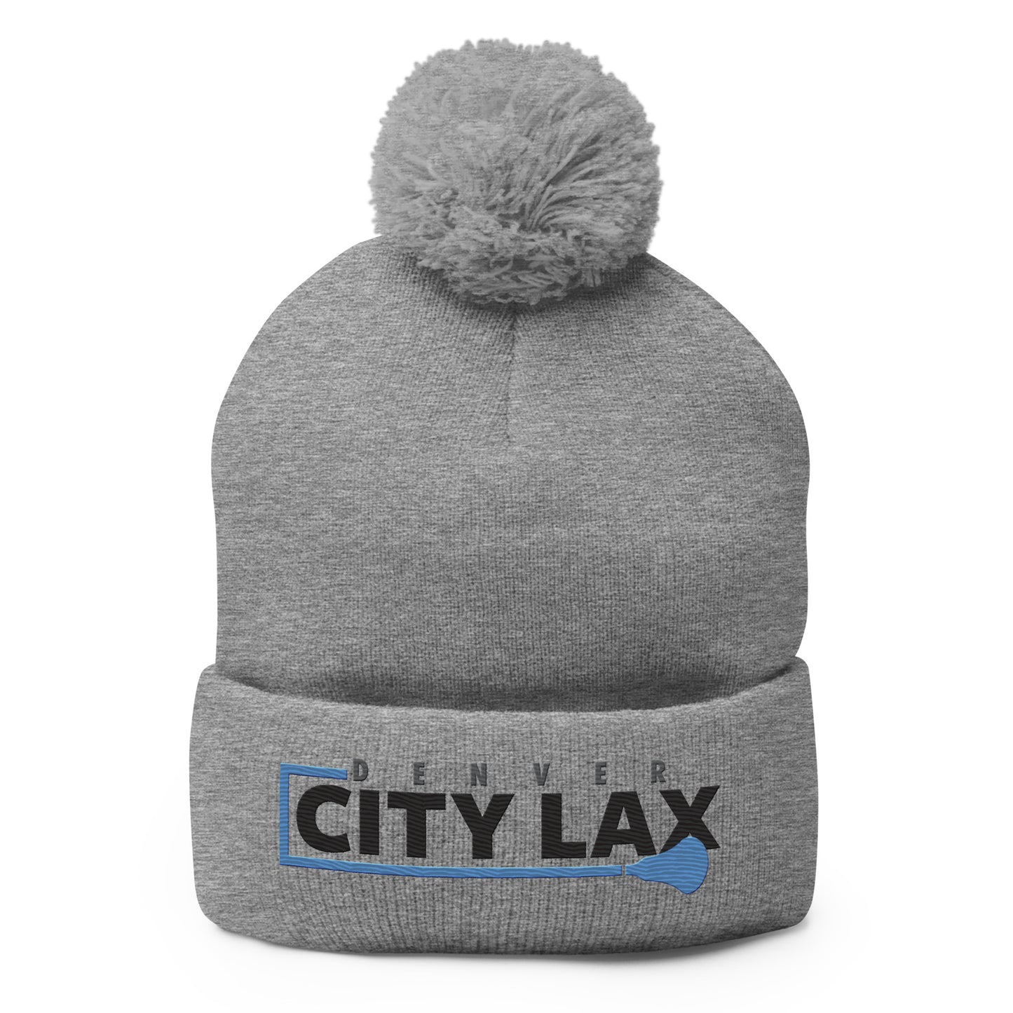 Denver City Lax Pom-Pom Beanie