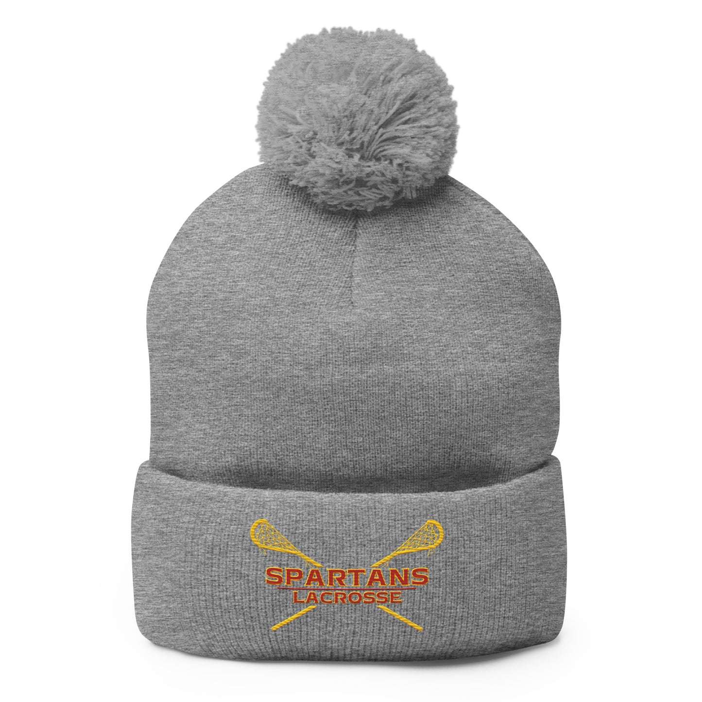 La Cañada Lacrosse Pom-Pom Beanie