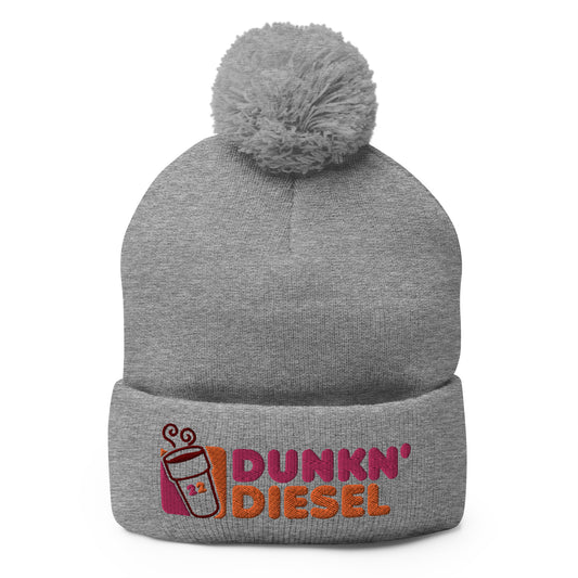 Varsity Club Lacrosse Pom-Pom Beanie - Dunkn Diesel