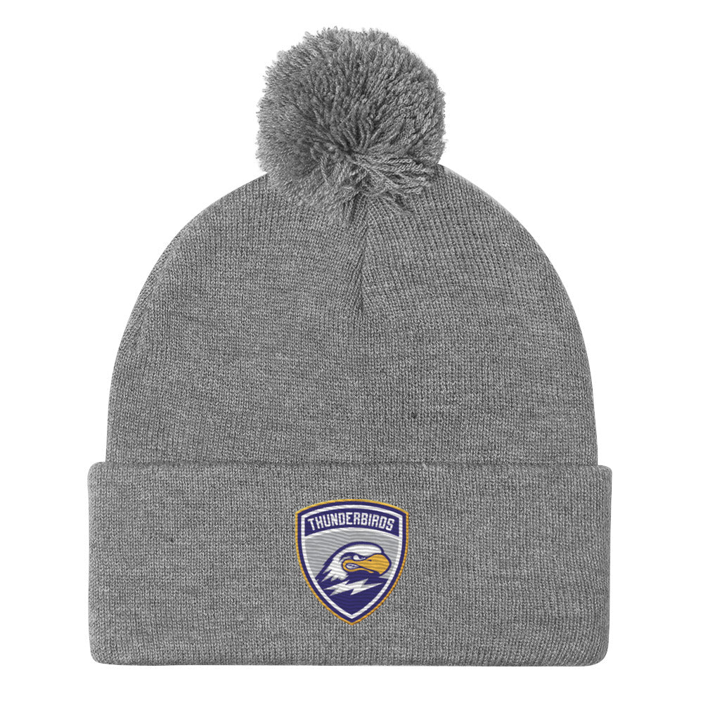 Thunderbirds Hockey Pom-Pom Beanie