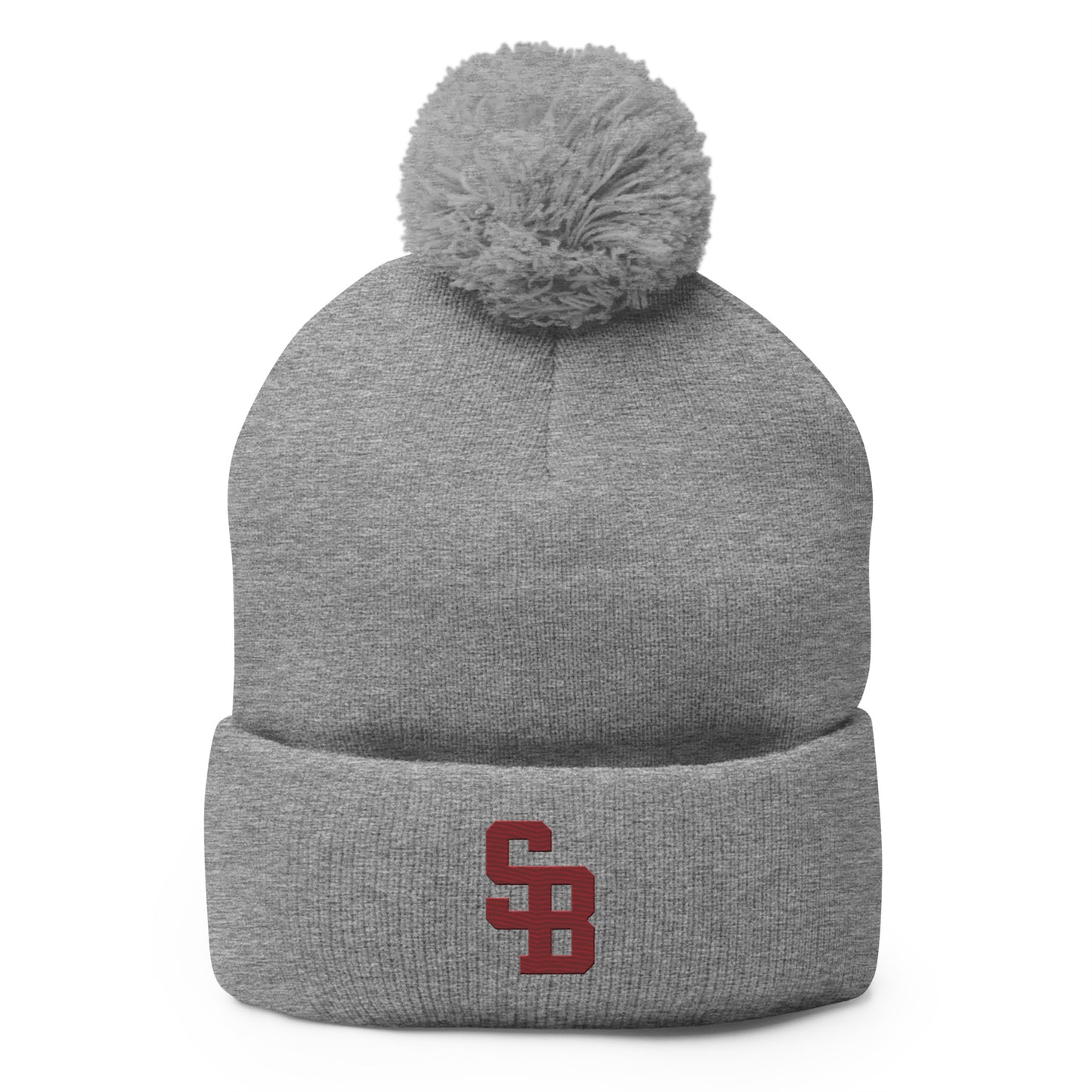 Sherwood High School Lacrosse Pom Pom Beanie