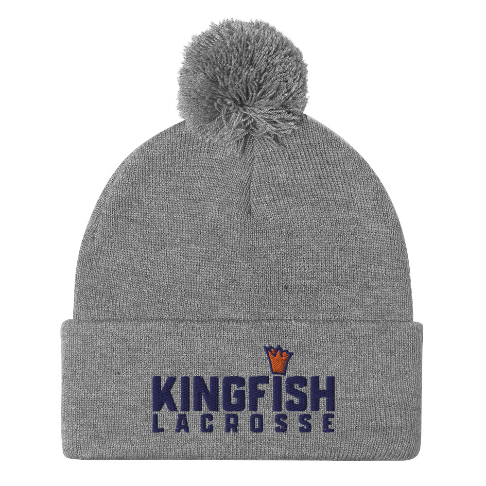 Kingfish Lacrosse Pom-Pom Beanie