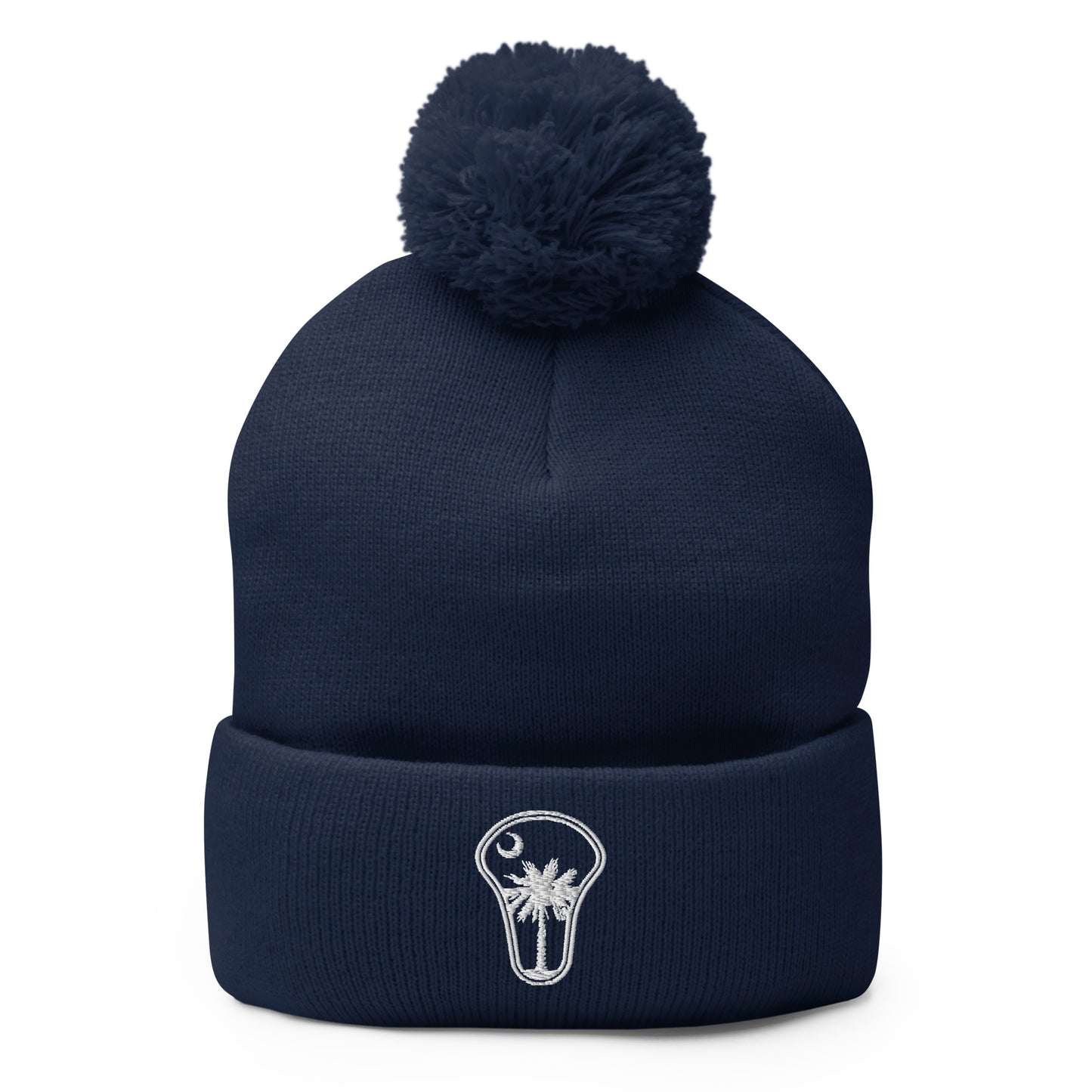 Elite Lacrosse Pom-Pom Beanie