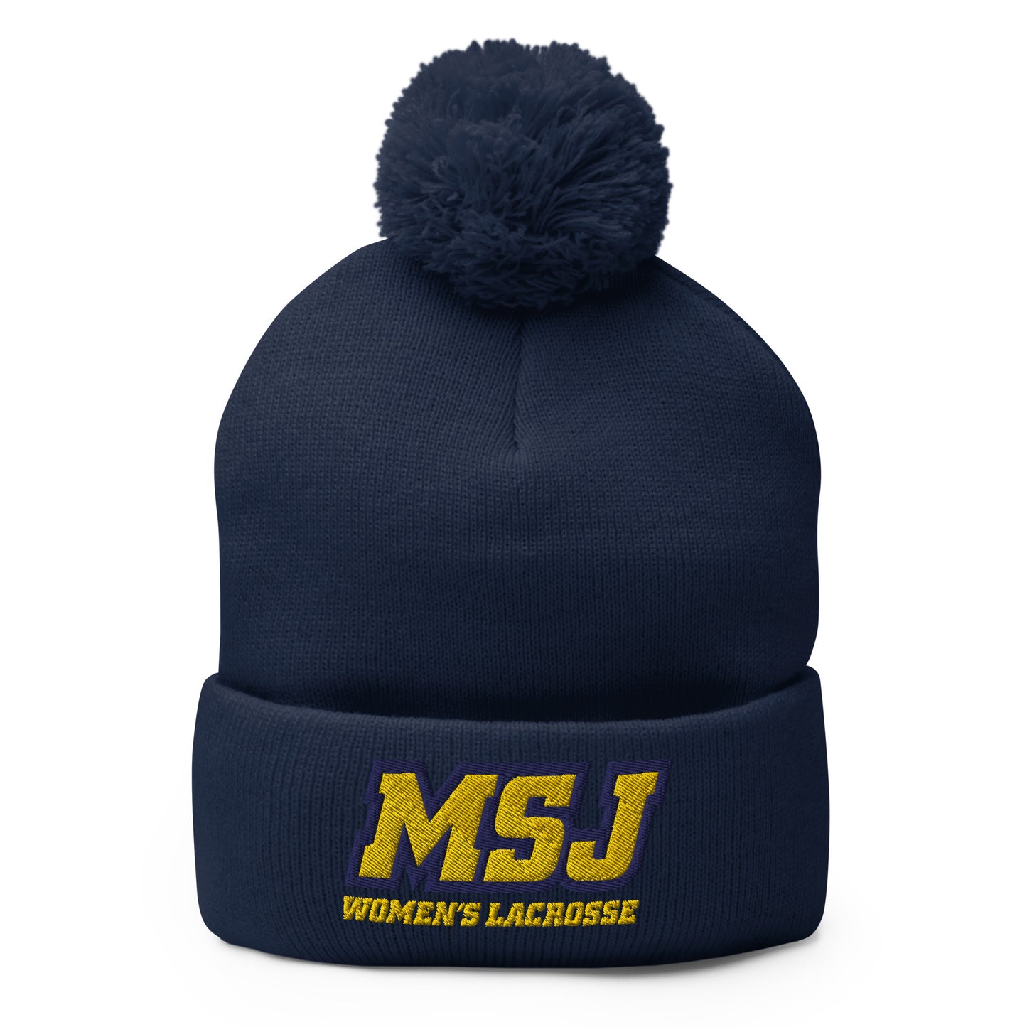 MSJ Lacrosse Pom-Pom Beanie