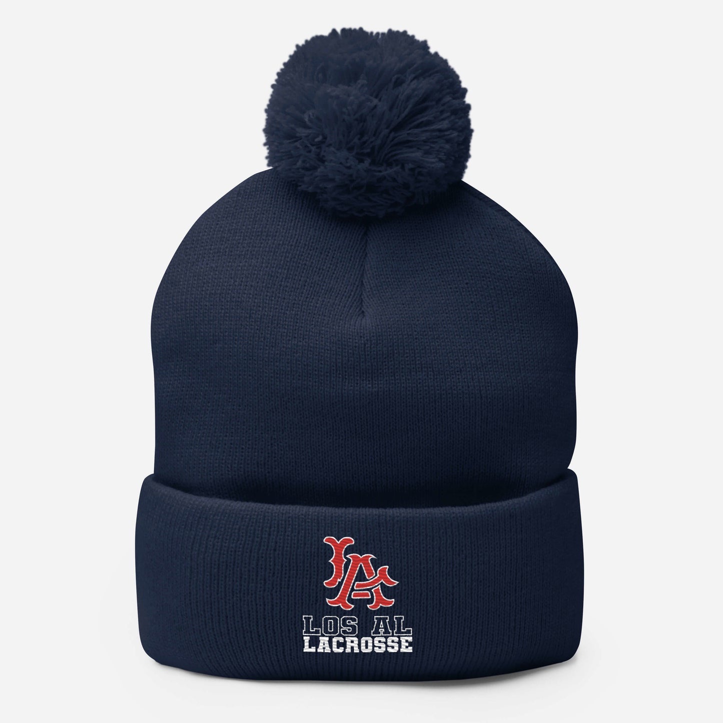 Los Al Lacrosse Pom Pom Beanie