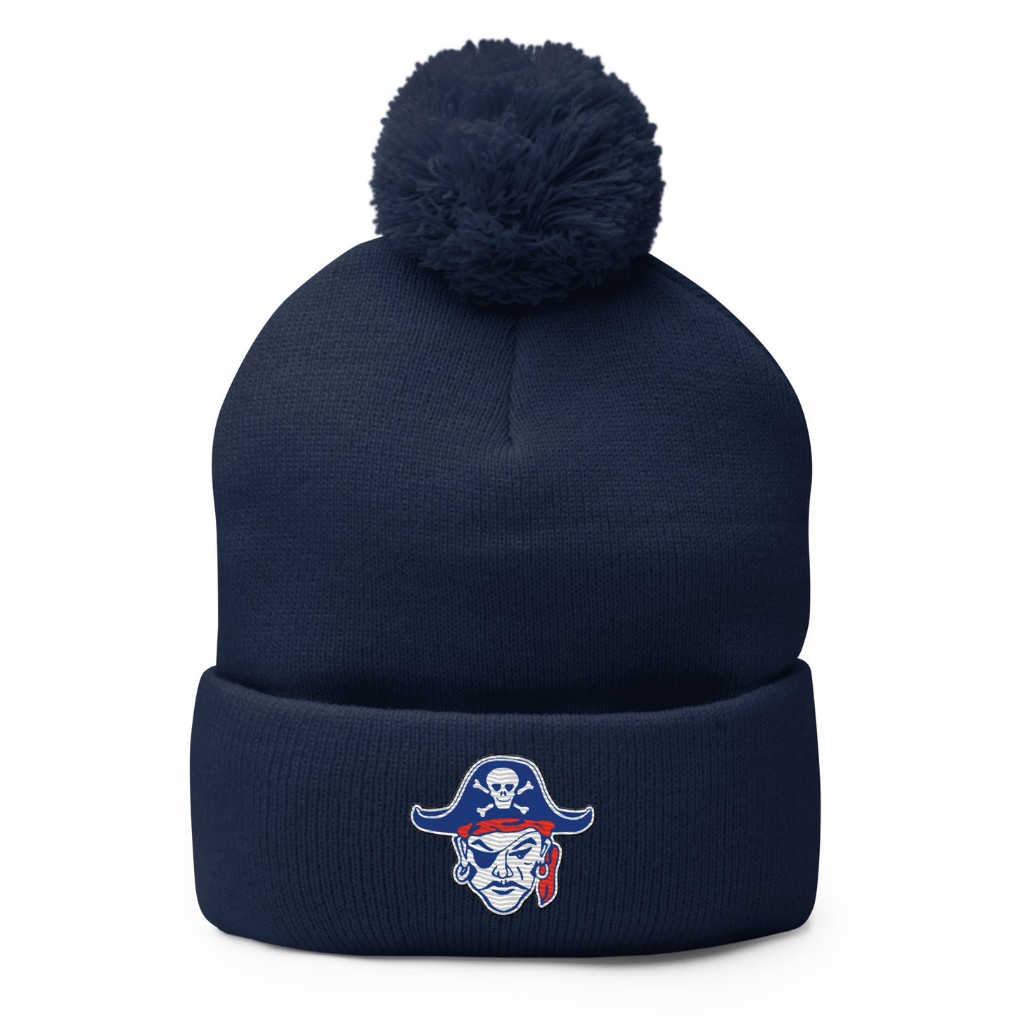 Fairport Football and Cheer Pom Pom Beanie