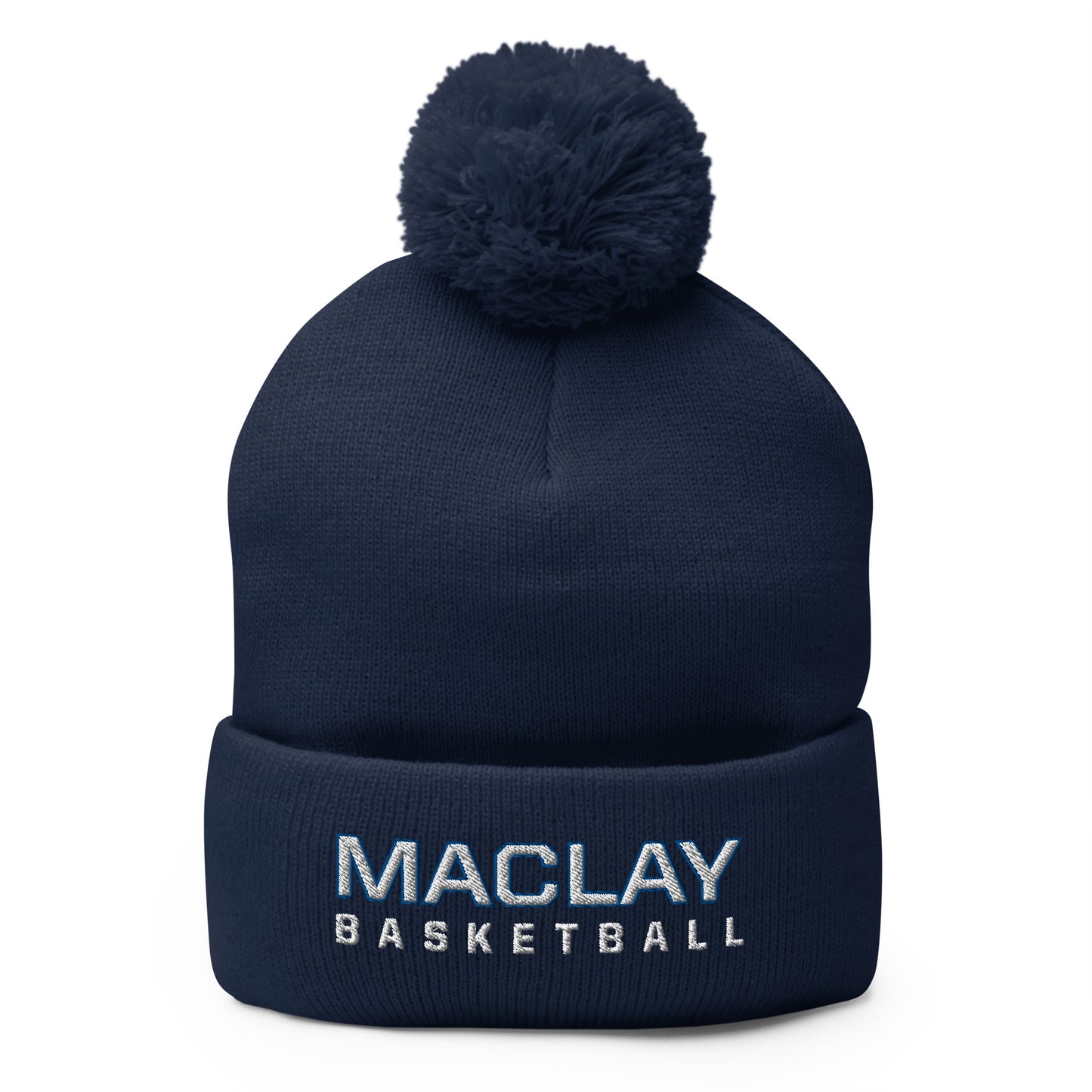 Maclay Basketball Pom Pom Beanie