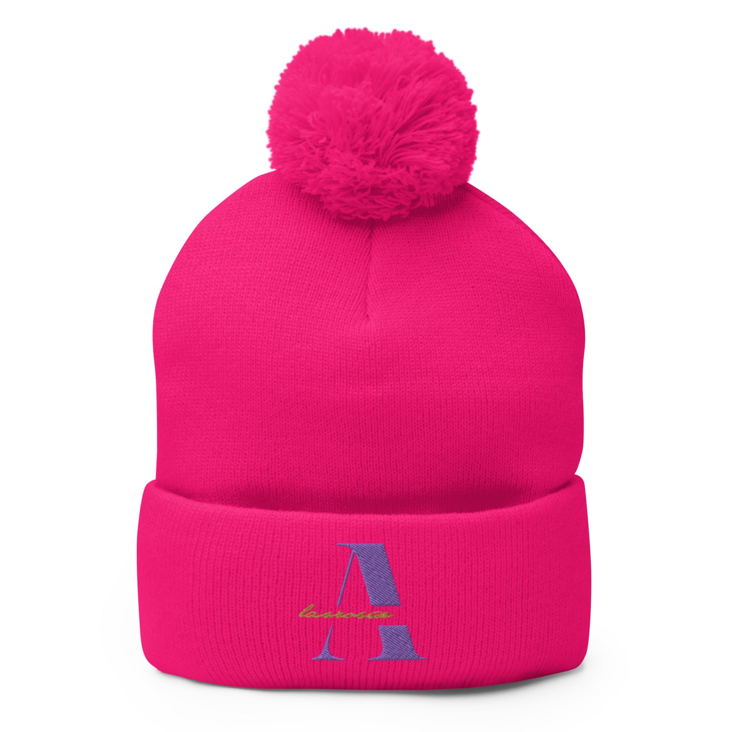 AHS Lax Pom-Pom Beanie