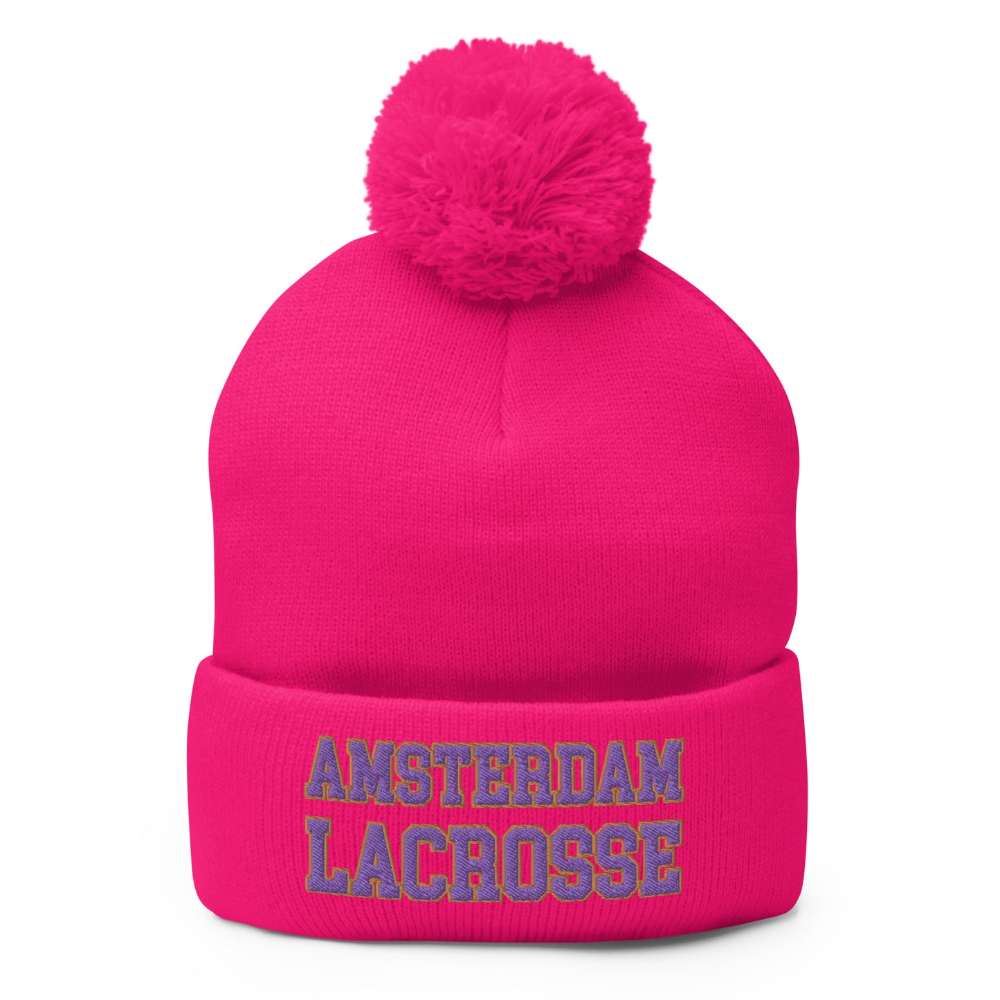 AHS Lax Pom-Pom Beanie