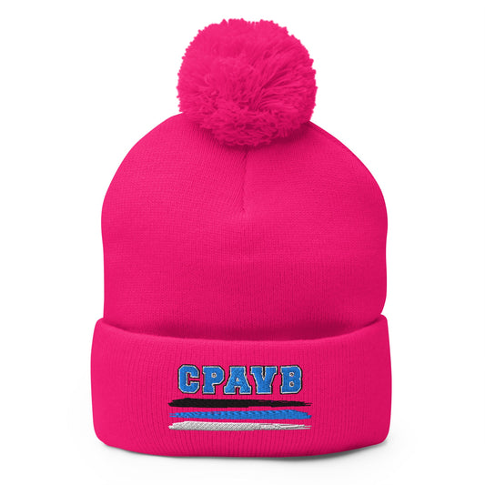 CPA Volleyball Pom Pom Beanie
