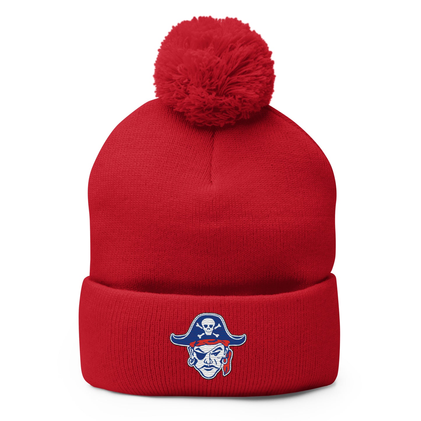 Fairport Football and Cheer Pom Pom Beanie