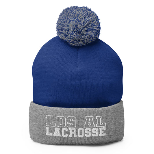 Los Al Lacrosse Pom-Pom Beanie