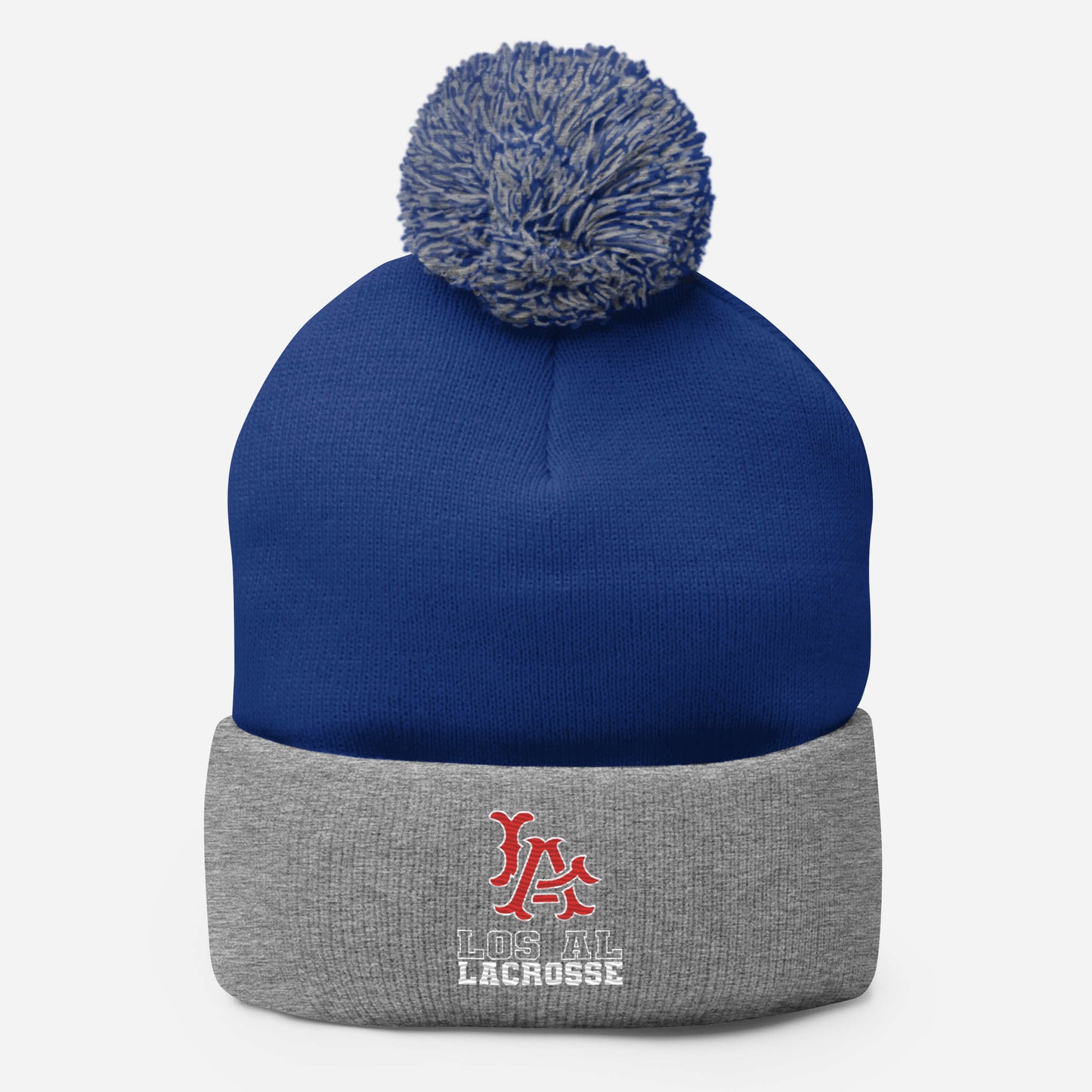 Los Al Lacrosse Pom Pom Beanie