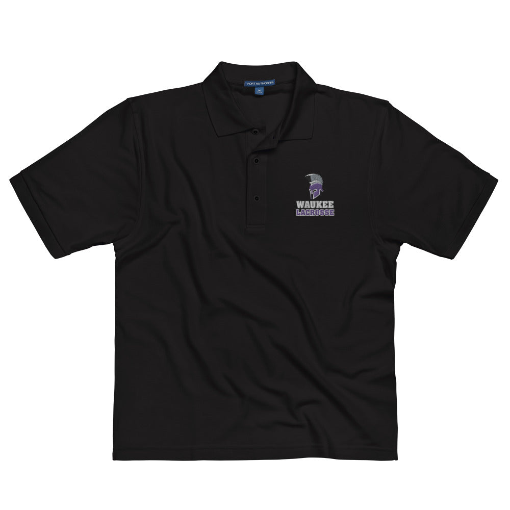 Adult Waukee Lacrosse Port Authority Polo
