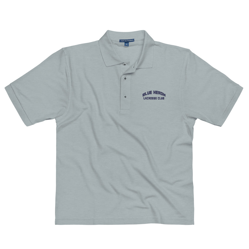 Adult Blue Heron Lacrosse Port Authority Polo