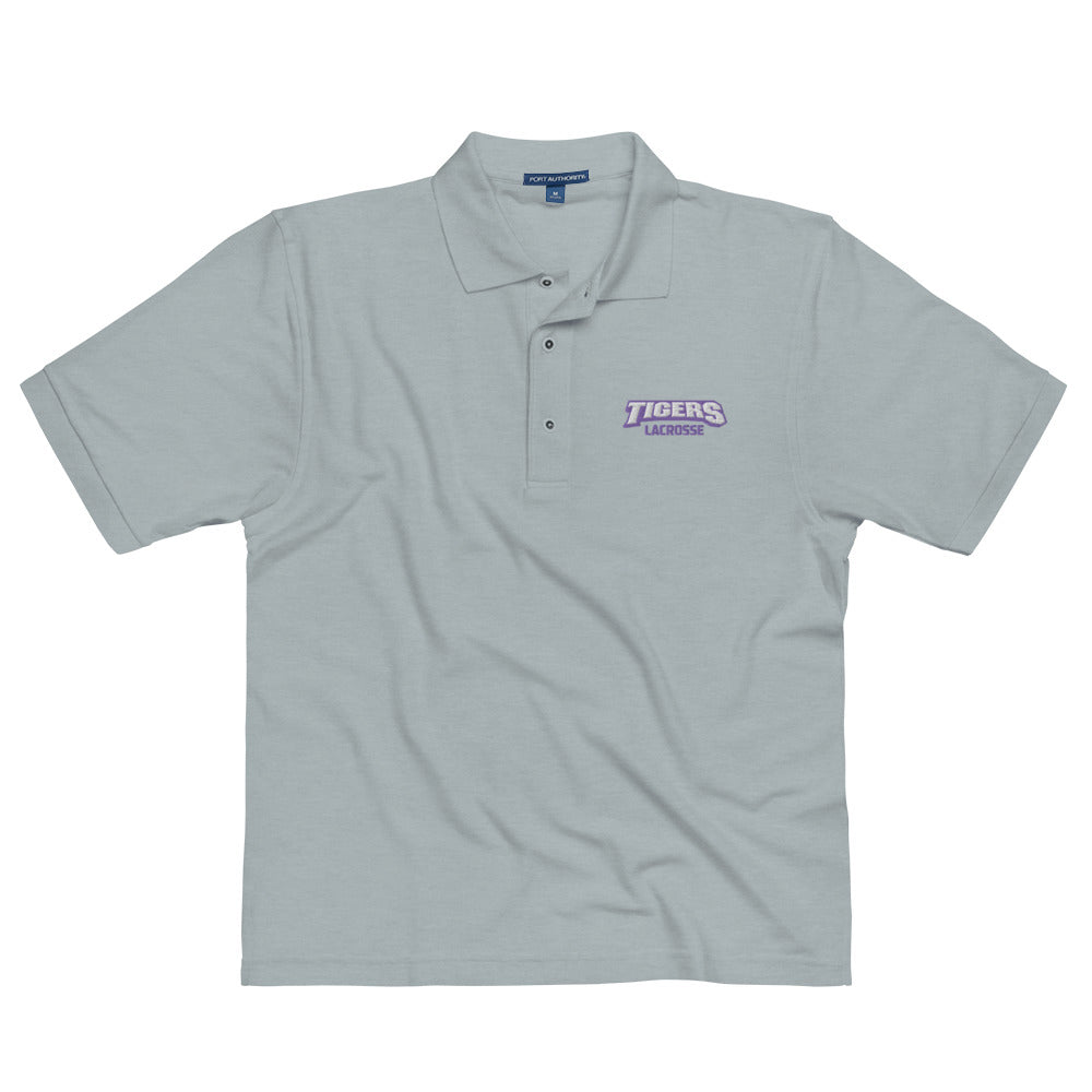 Adult Tiger Lax Lacrosse Port Authority Polo