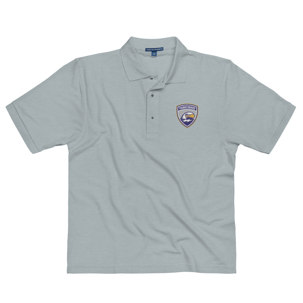 Adult Thunderbirds Hockey Port Authority Blend Polo