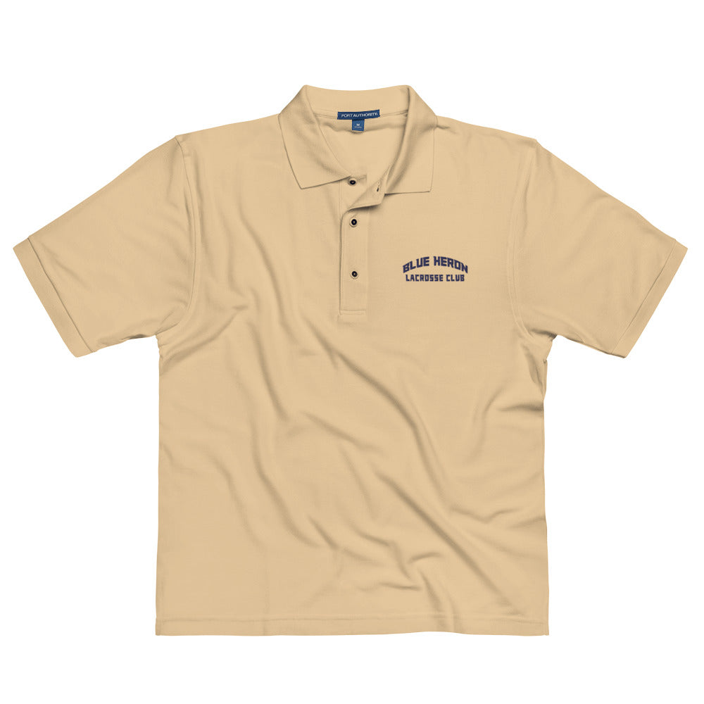 Adult Blue Heron Lacrosse Port Authority Polo