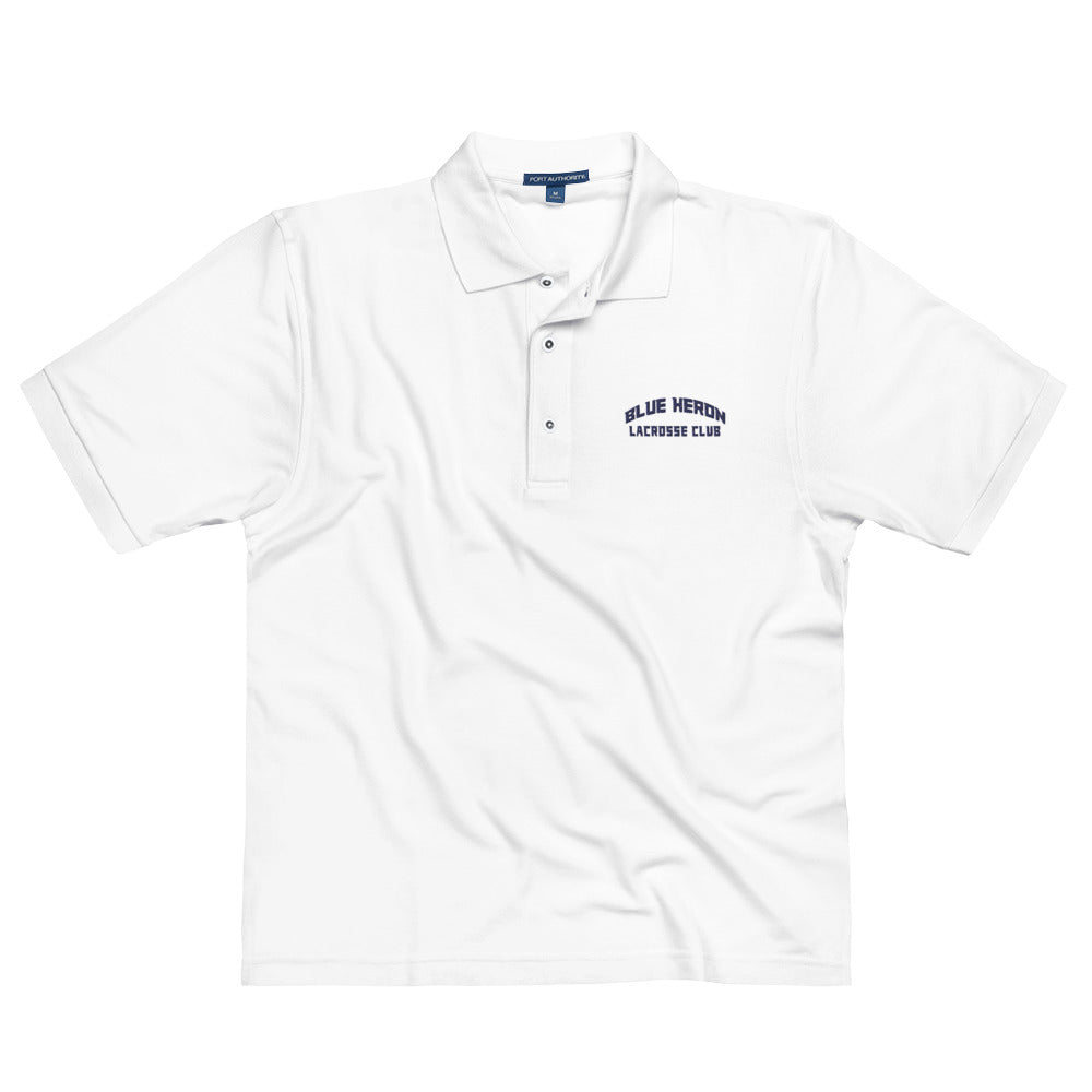 Adult Blue Heron Lacrosse Port Authority Polo