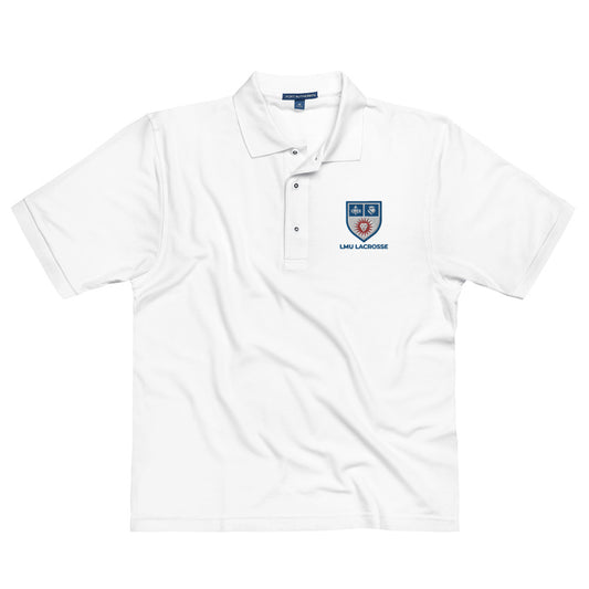 Adult LMU Men's Lacrosse Port Authority Premium Polo