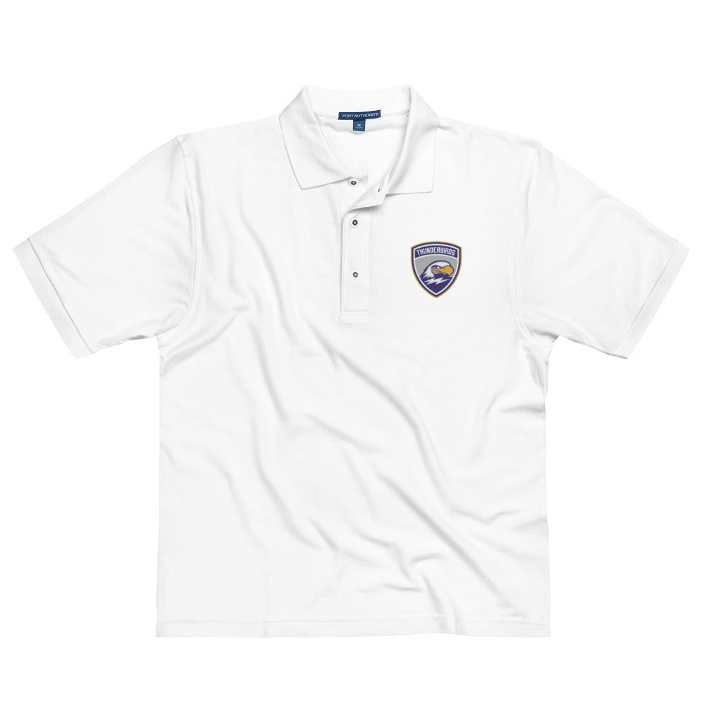 Adult Thunderbirds Hockey Port Authority Blend Polo