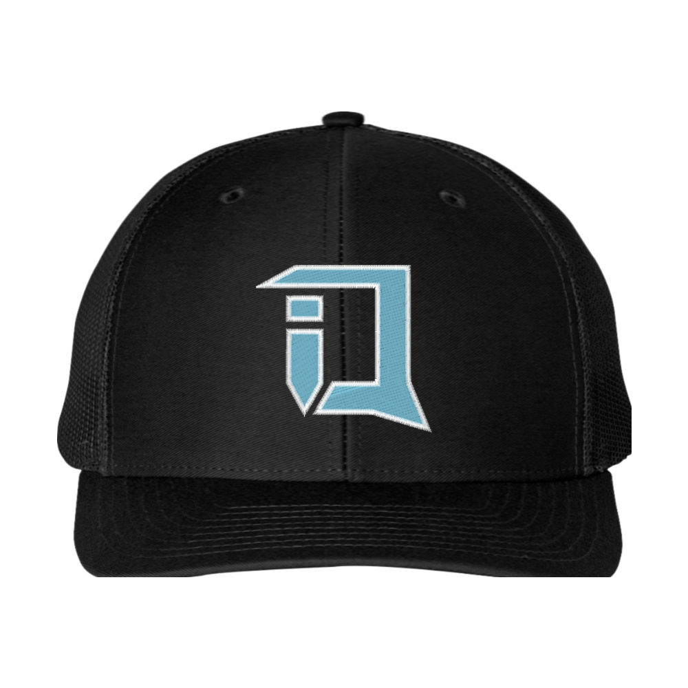 iQ Lacrosse Trucker Cap - Black