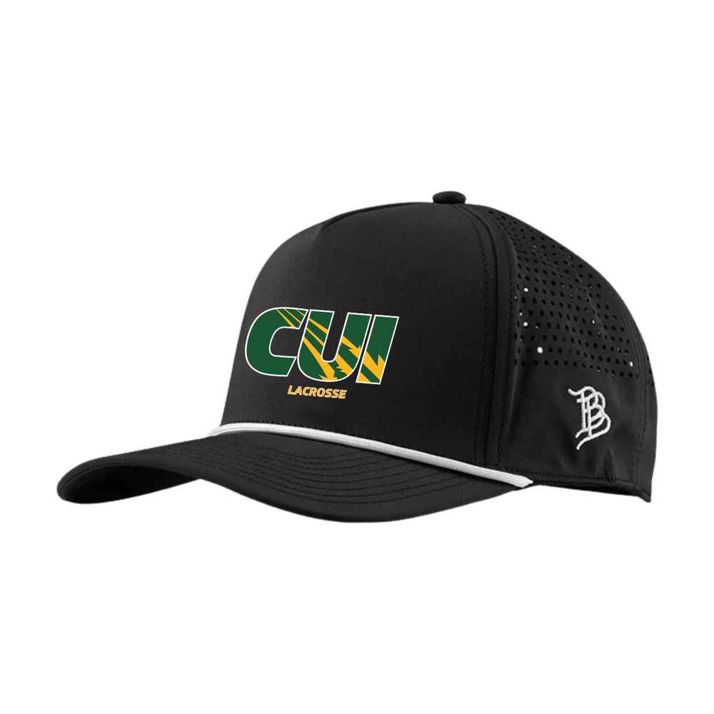 Branded Bills Curved 5 Panel Rope — Black
