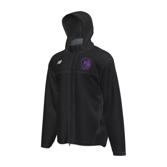 New Balance Defender 2.0 Jacket — Black, Curry College Equestrian