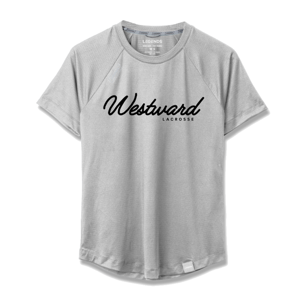 Women's Westward Lacrosse Legends Team Tech SS Tee — Grey