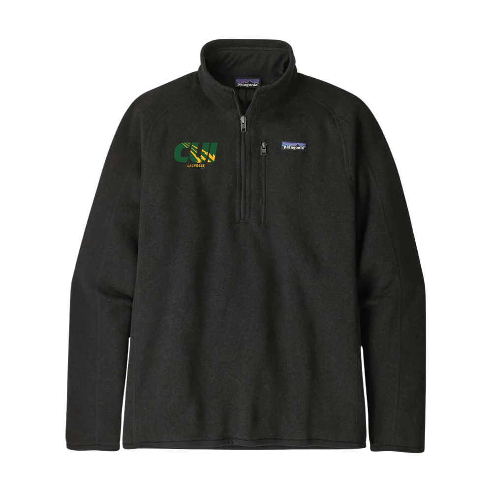 Patagonia Men's Better Sweater Quarter-Zip — Black