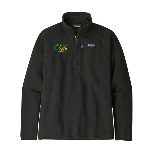 Patagonia Men's Better Sweater Quarter-Zip — Black