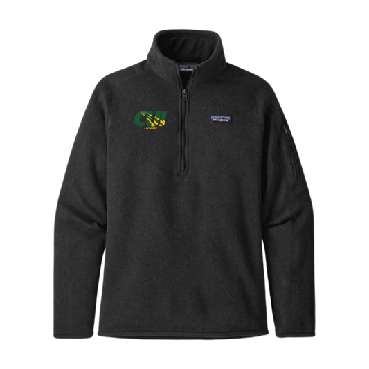 Patagonia Women's Better Sweater Quarter-Zip — Black